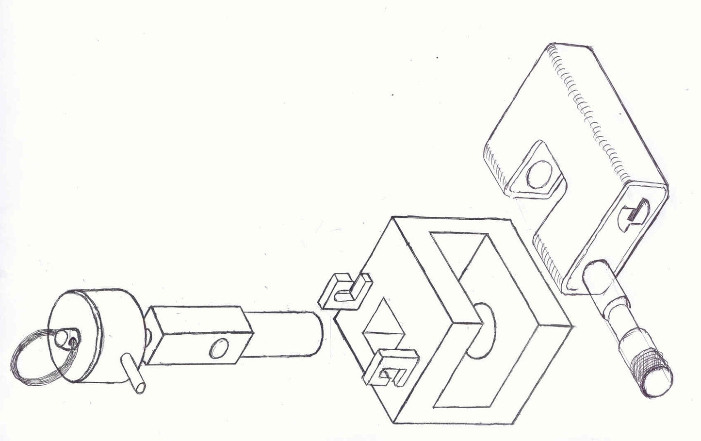 Large Sprocket Lock