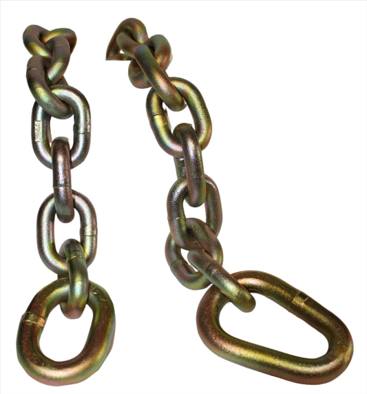 2.5M Long Security Chain 13mm Diameter Link Egg Pear ends