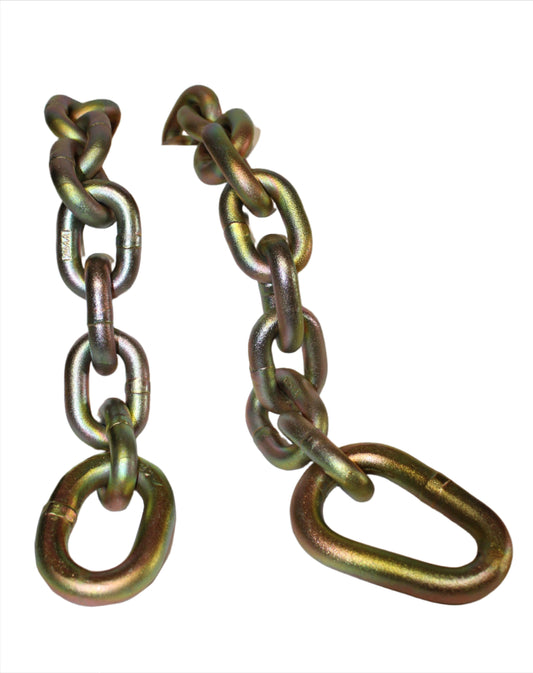 3.5M long Security Chain 13mm diameter link Egg Pear ends